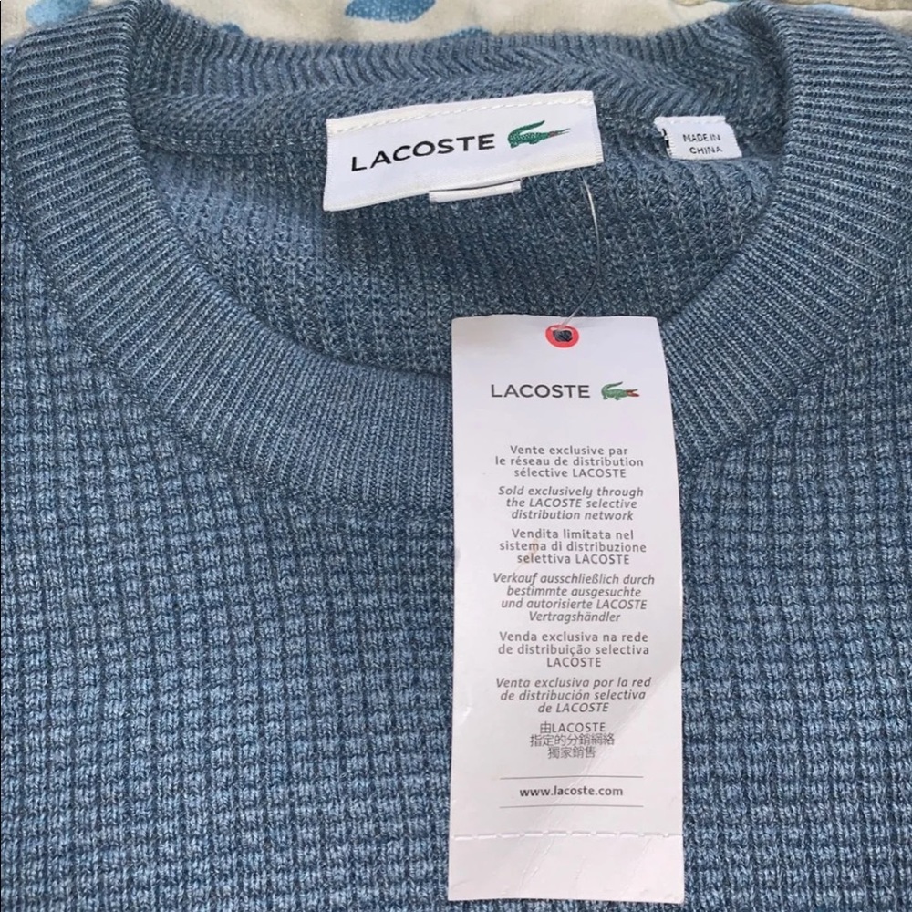 Men’s Lacoste pullover sweater - Picture 6 of 6